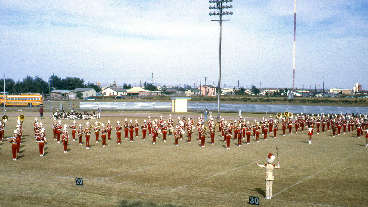 Crockett Junior High Band - 1965