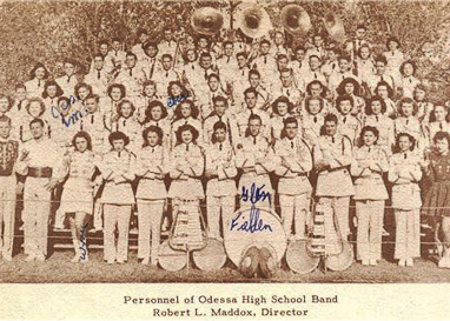 Odessa High School Band - 1946